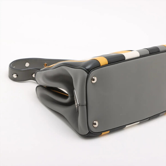 Prada Leather Hand Bag Multicolor #238571P55B - Picture 4 of 15